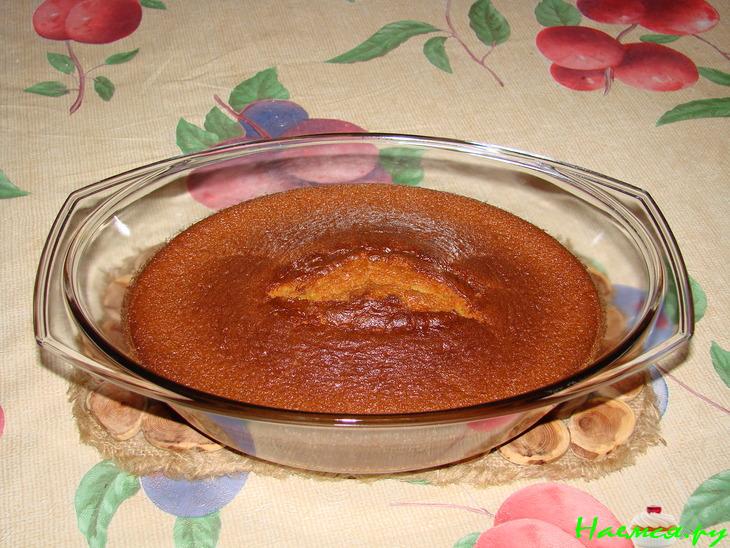 Коричневый пирог