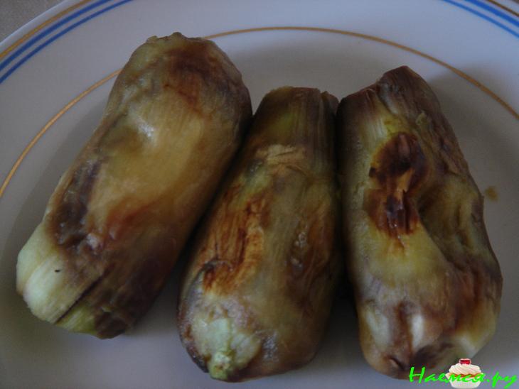 Дип из баклажанов с оливками