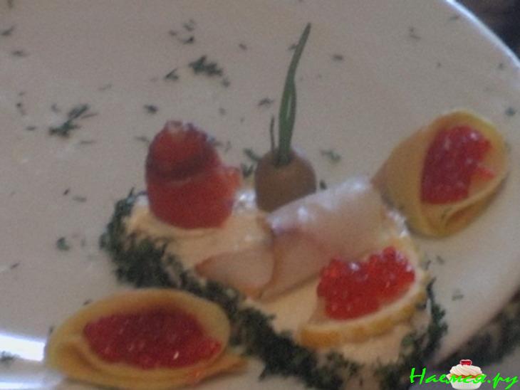 Бутерброд с сёмгой