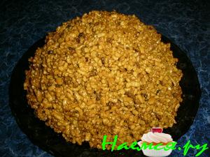 Торт "Муравейник" со сгущенкой