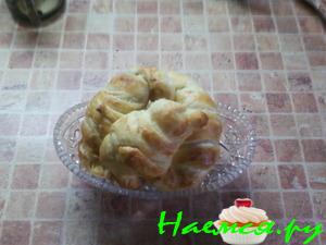 Круасаны с орехами Круасаны с орехами