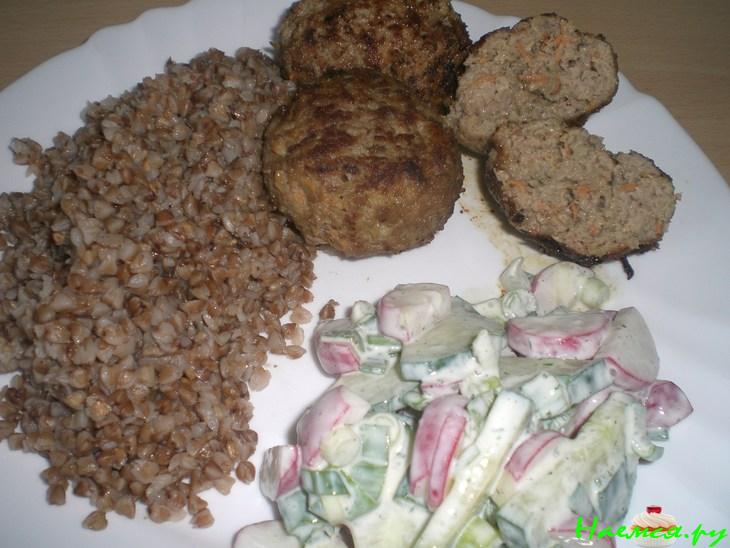 Котлеты с овощами