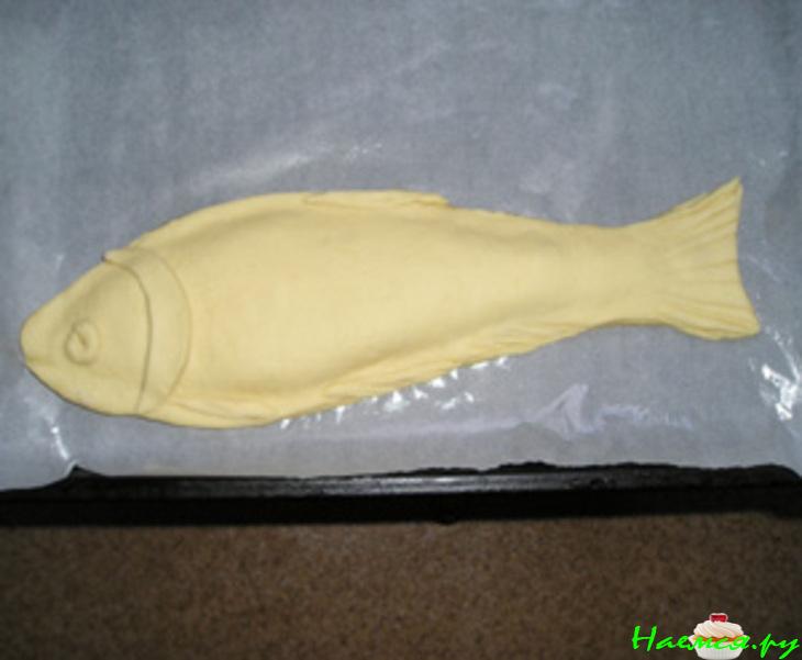 Пирог рыбный (старорусские пироги)