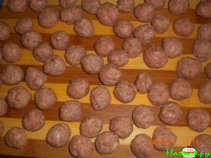 Борщ с нежными фрикадельками 