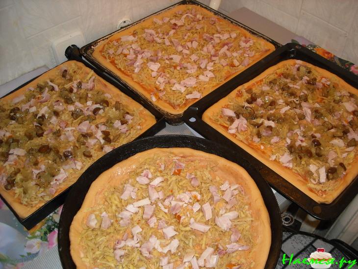 Любимая пицца (зимний вариант)