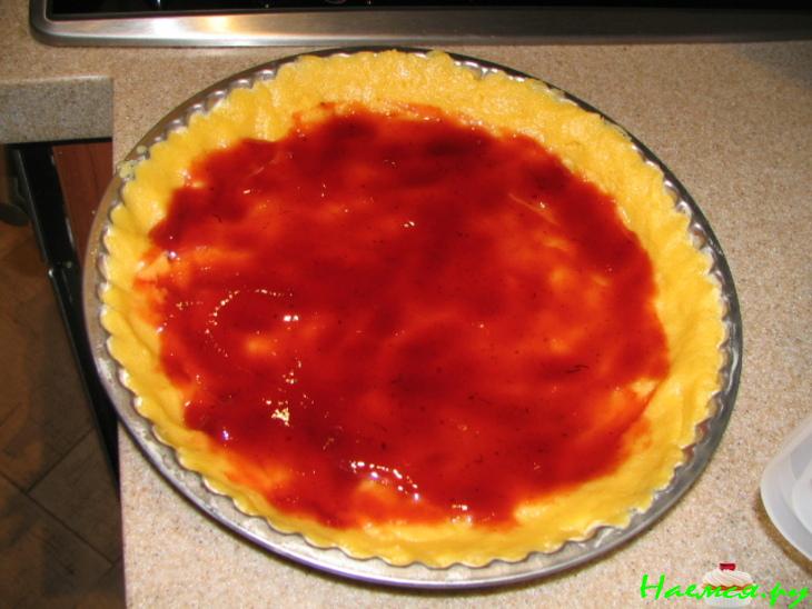 Пирог из песочного теста