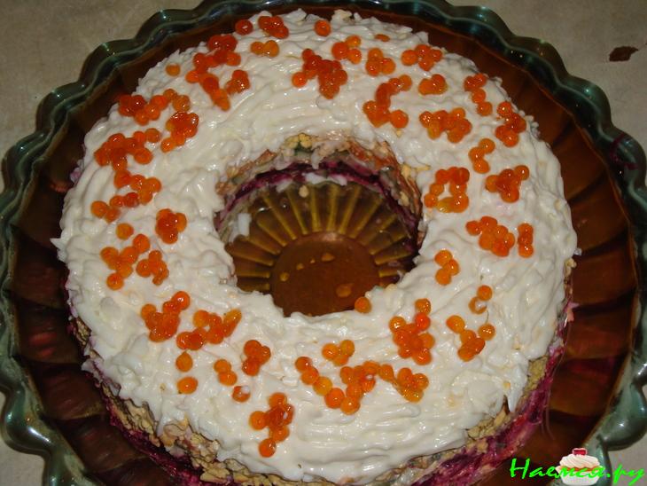 Салат "Коралловый браслет" Салат "Коралловый браслет"