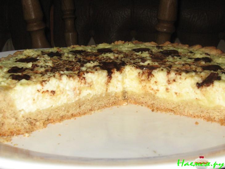 Пирог песочный с сыром