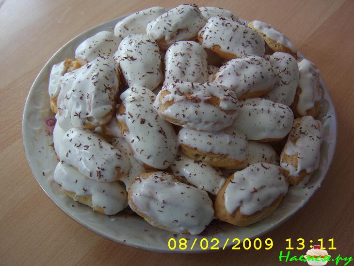 Торт 'Дамские пальчики' со сливочно-ванильным кремом