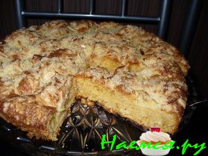 Миндально-яблочный пирог