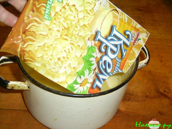 Сливовый пирог с заварным кремом