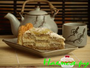 Торт Ананасово-кокосовый