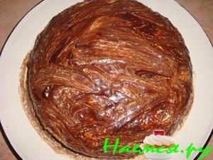 Торт "Птичье молоко" с кремом