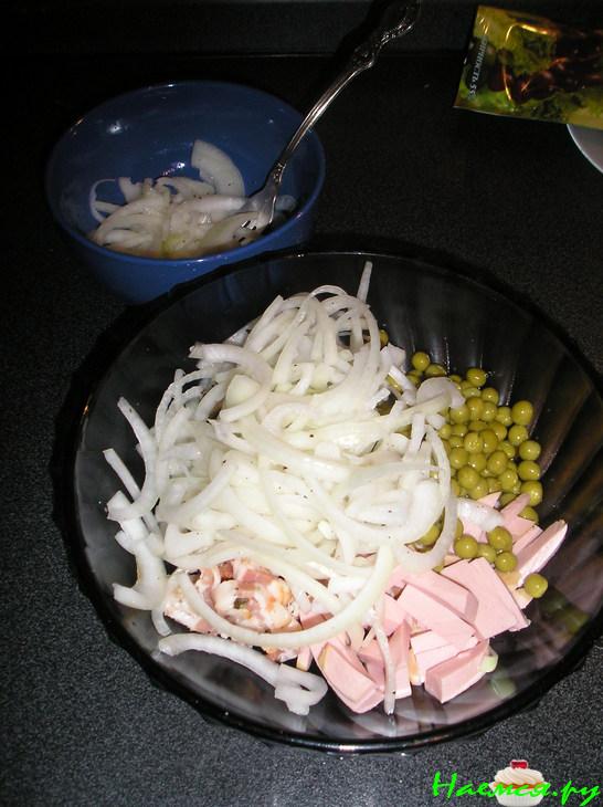 Салатик мясной