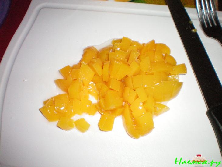 Персиково-ореховый пирог 