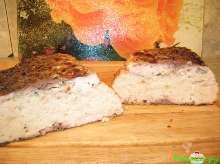 Рыбное филе фаршированное Рыбное филе фаршированное