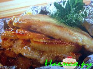 Мясо в фольге