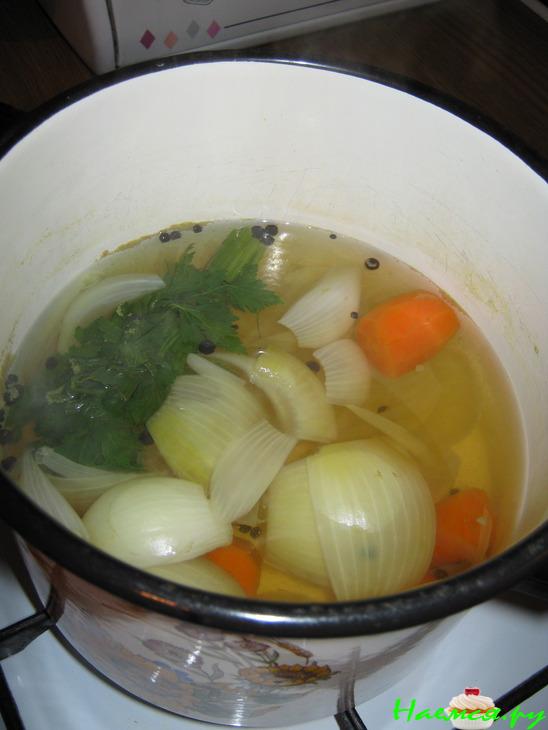 Томатный суп с базиликом