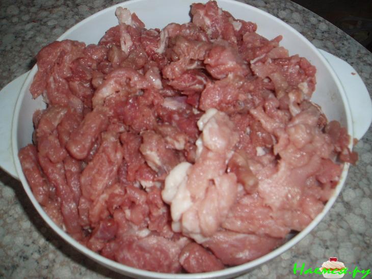 Свинина с ананасами "Наедине"