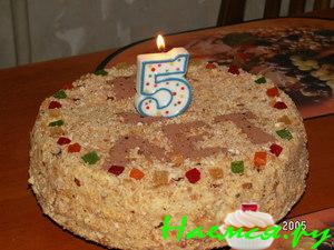 Торт "Медовик" со сгущенкой