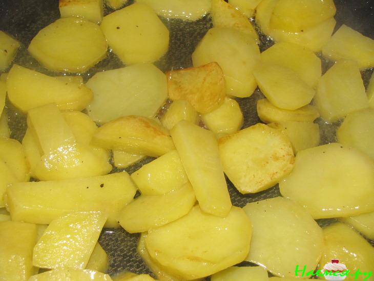 Рагу из шампиньонов и овощей