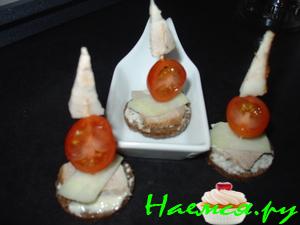 Бутерброды из хлеба «PUMPERNICKEL» 