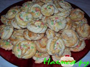 Печенье ванильное "Хризантемы"