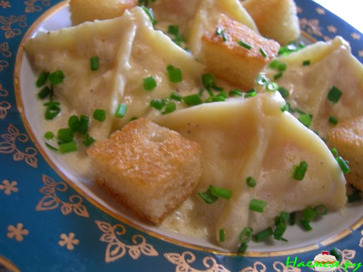 Равиоли с рыбой