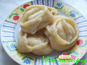 Манты картофельные