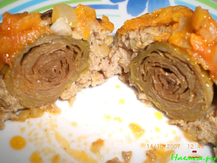 Котлетки с Rosenkohl (брюссельской капустой)