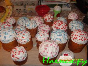 Сдобное тесто для пасхальных куличей и рулетов