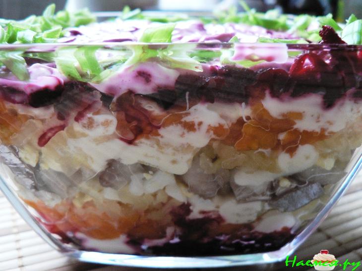 Селедка в шубке классическая