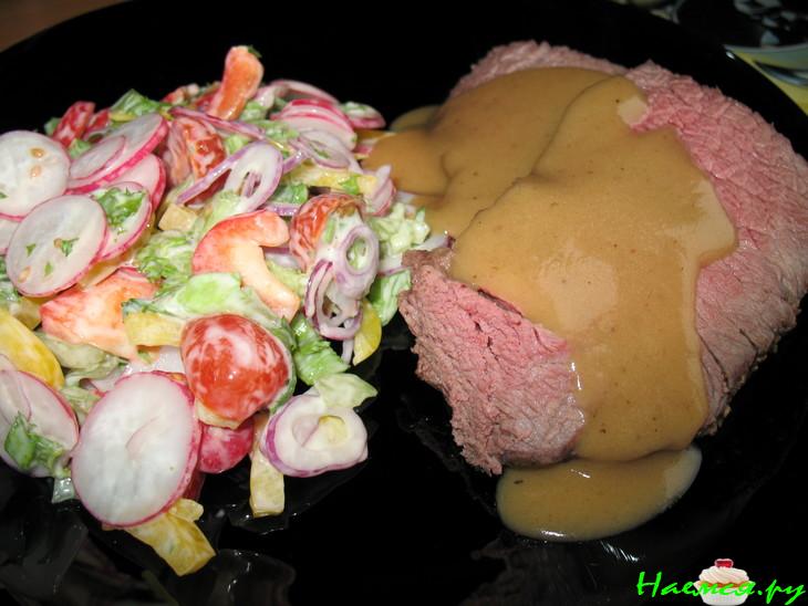 Запеченная говядина