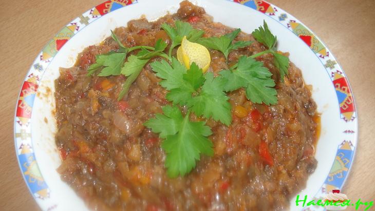 Икра заморская, то бишь баклажанная, по-криворожски