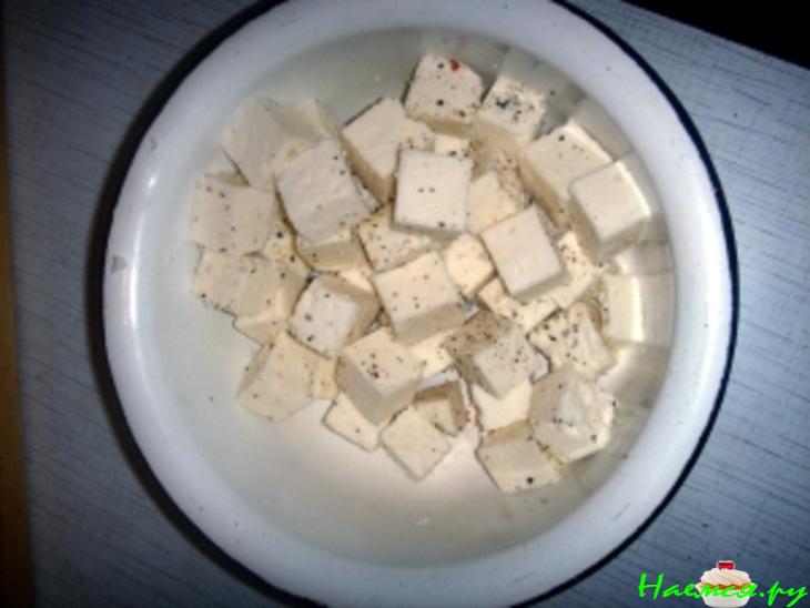 Салат греческий с адыгейским сыром