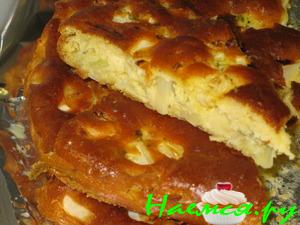 Очень быстрый пирог с капустой (вариант) Очень быстрый пирог с капустой (вариант)