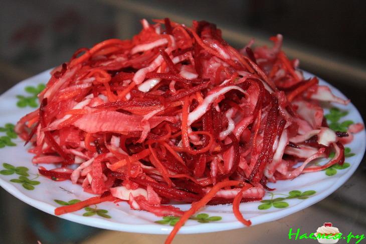 Салат из овощей "по-корейски"