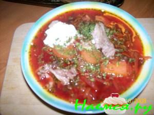 Свекольник с ботвой (вариант)