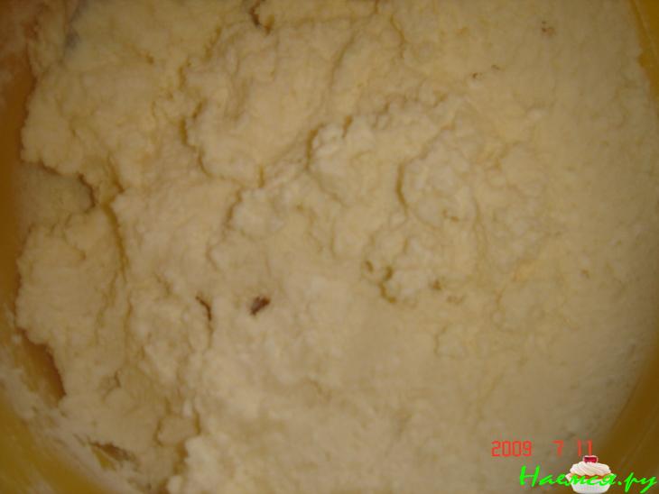 Пирог с творогом и джемом