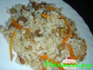 Бухарский плов с изюмом Бухарский плов с изюмом