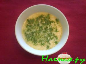 Суп "Весенний" из плавленых сырков (вариант) 