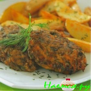 Грибные котлеты