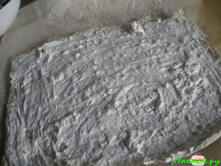 Закусочные рулетики с ветчиной, творогом и маком