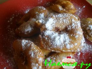 Яблочные пышки