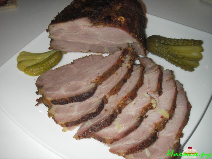 Запеченная свинина с пикантной корочкой