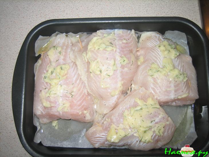 Рыбные конвертики с креветками