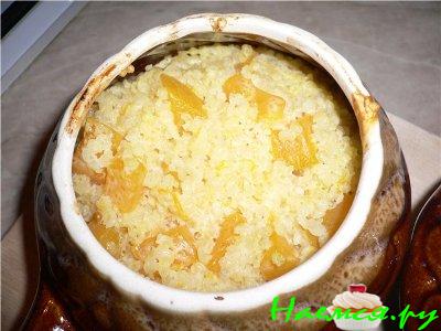 Каша пшенная молочная