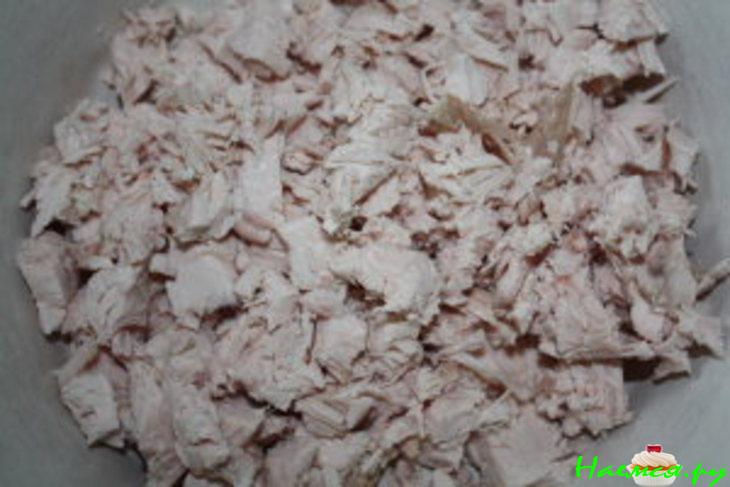 Салат из курицы и винограда