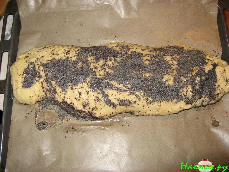 Рулет с маком и медом