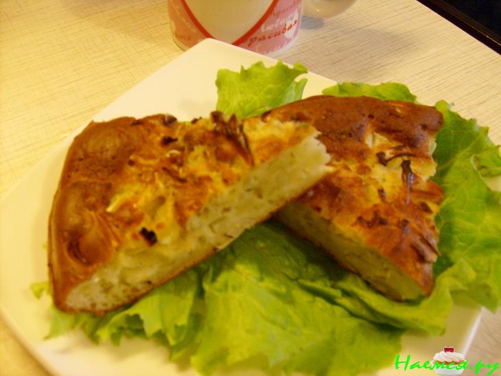 Капустный пирог для ленивых - мой вариант